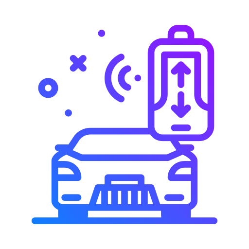 Car Generic gradient outline icon