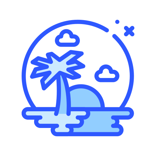 해변 Darius Dan Blue icon