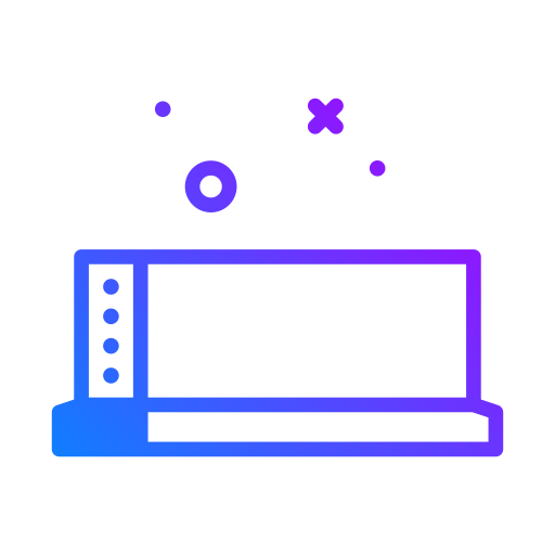 straal Generic gradient outline icoon