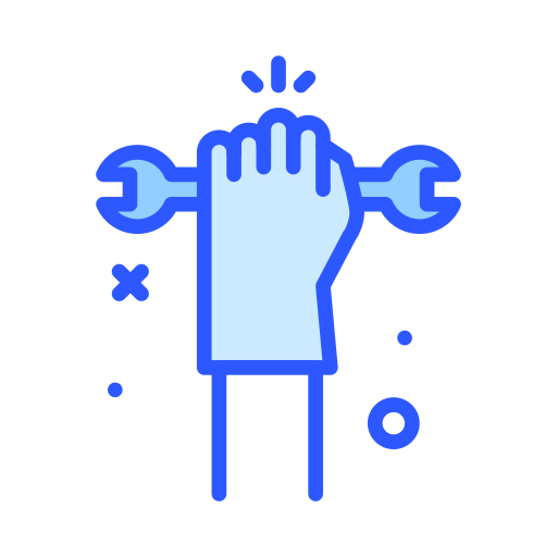 handschoen Darius Dan Blue icoon