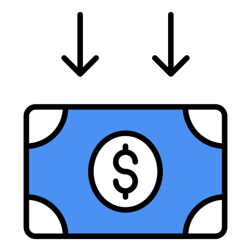 お金の流れ Generic color lineal-color icon