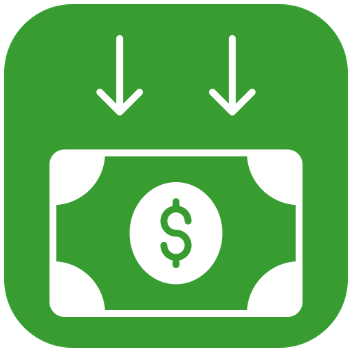 Money flow Generic color fill icon
