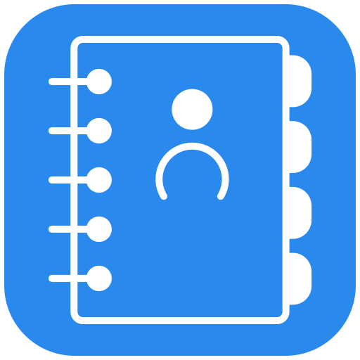 Contact book Generic color fill icon