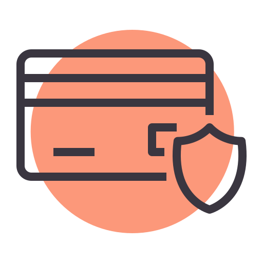 Security Amogh Design Lineal Background Color icon