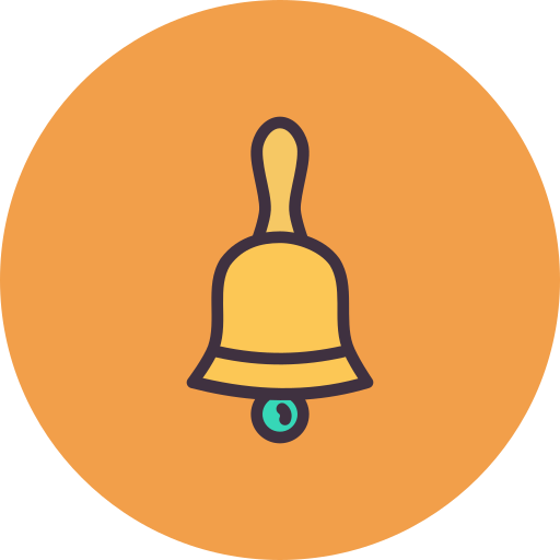 glocke Amogh Design Rounded Lineal Color icon