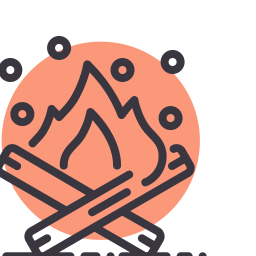 Camp Generic outline icon