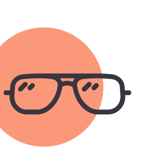 lunettes Generic outline Icône