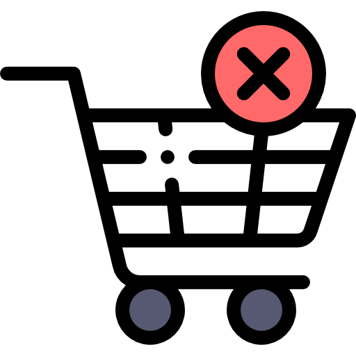Shopping cart Detailed Rounded Lineal color icon