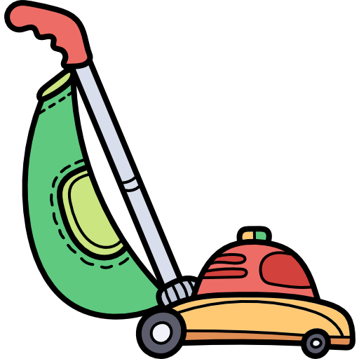 Vacuum Hand Drawn Color icon