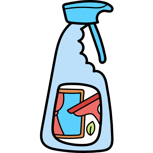 Spray Hand Drawn Color icon