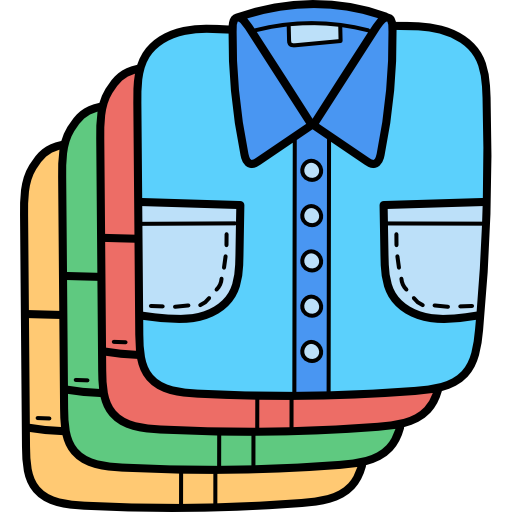 camicie Hand Drawn Color icona