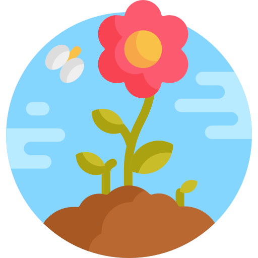 flor Detailed Flat Circular Flat icono