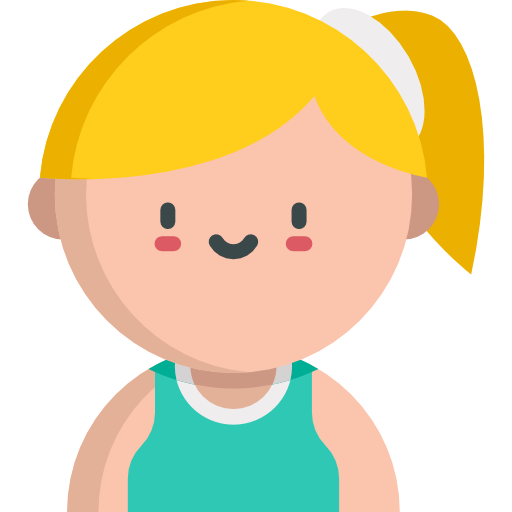 Cheerleader Kawaii Flat icon