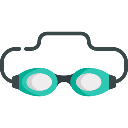 goggle Kawaii Flat icon