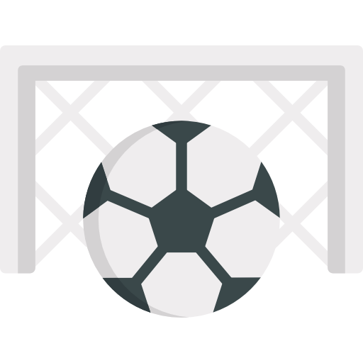 fútbol Kawaii Flat icono