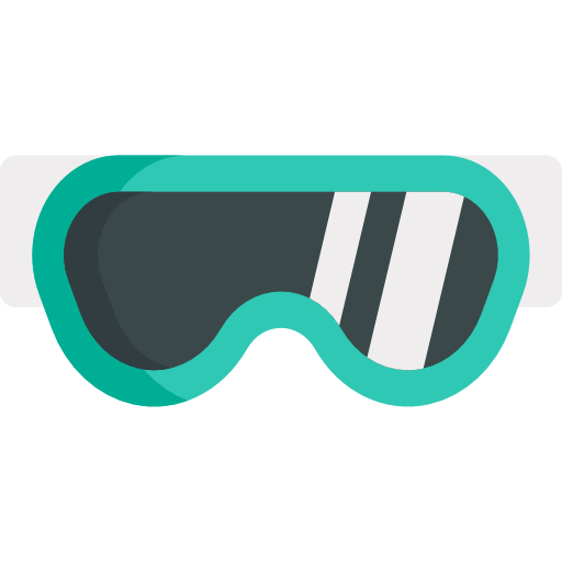 Goggles Kawaii Flat icon