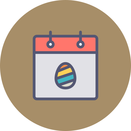 Egg Amogh Design Rounded Lineal Color icon