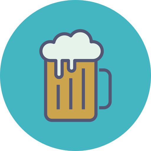 Drink Amogh Design Rounded Lineal Color icon