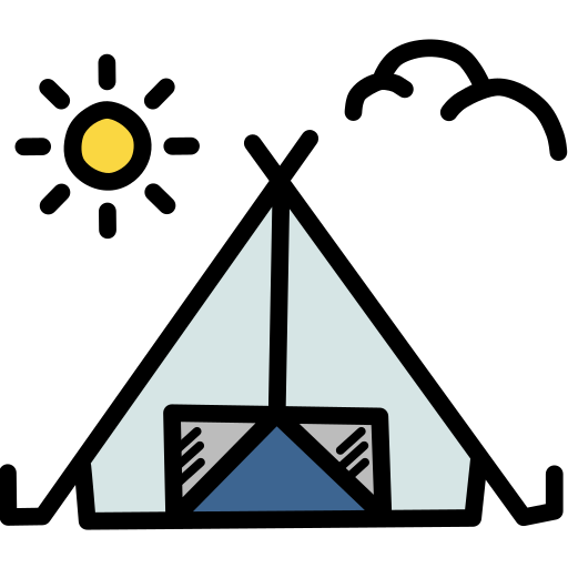 Лагерь Generic color lineal-color иконка