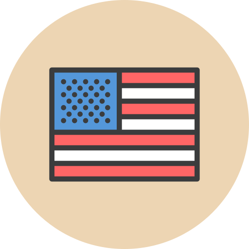 flagge Amogh Design Rounded Lineal Color icon
