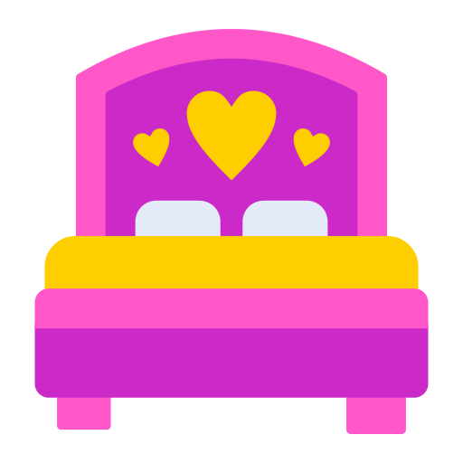 cama Generic color fill icono
