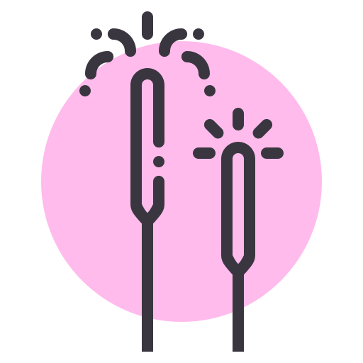 Fireworks Generic outline icon