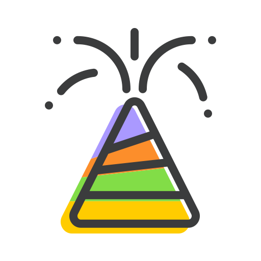 Фейерверк Generic color lineal-color иконка