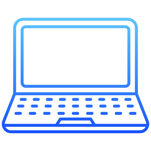ordinateur portable Generic gradient outline Icône