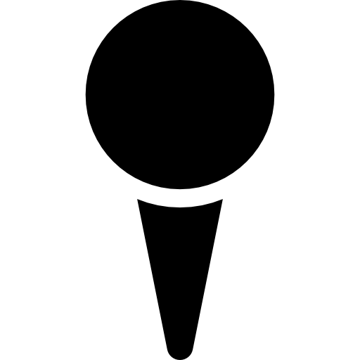 핀 Curved Fill icon