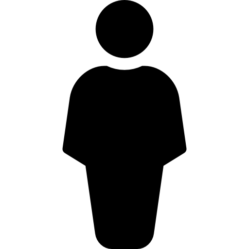 humano Curved Fill icono