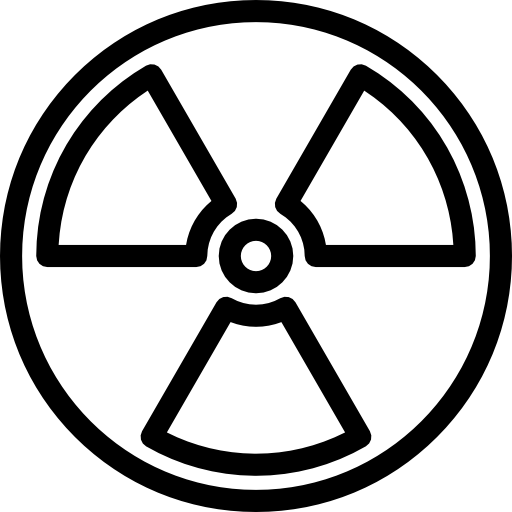 radiación  icono
