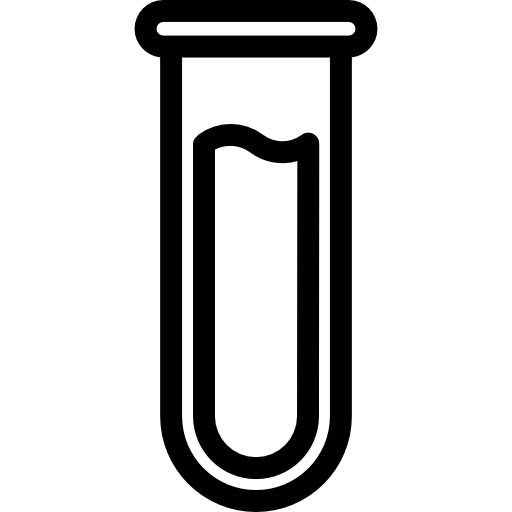 tubo de ensayo  icono