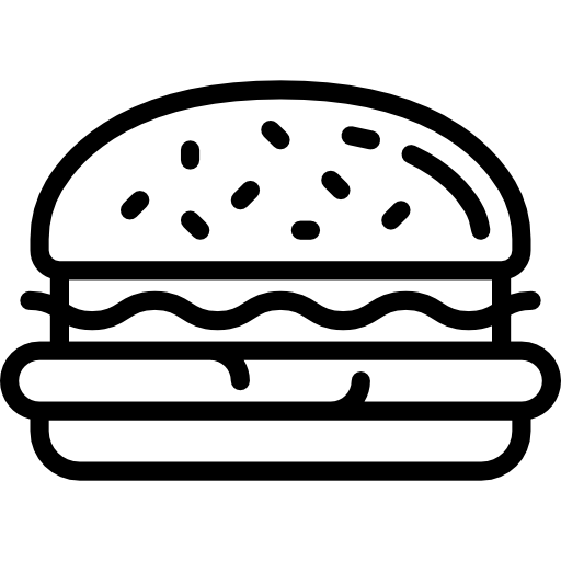 햄버거 Special Lineal icon