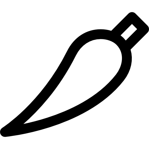 chili Curved Lineal icon