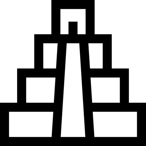 chichén itzá Basic Straight Lineal icono