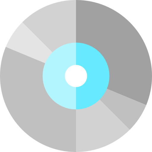 vinil Basic Straight Flat Ícone