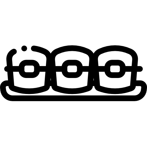브래킷 Detailed Rounded Lineal icon