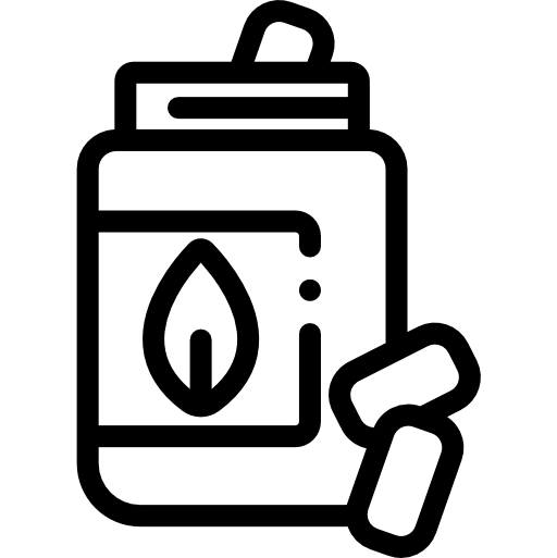 Мятная жевательная резинка Detailed Rounded Lineal иконка