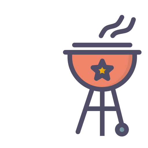 barbecue Generic color lineal-color icona