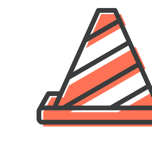 Cone Generic color lineal-color icon