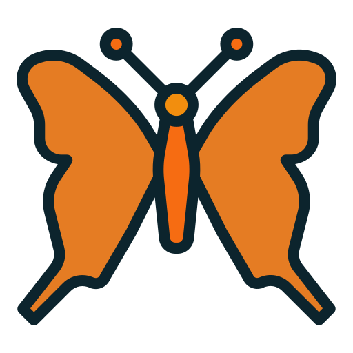 Moth Generic color lineal-color icon