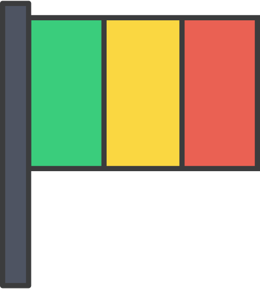afrykanin Generic color lineal-color ikona