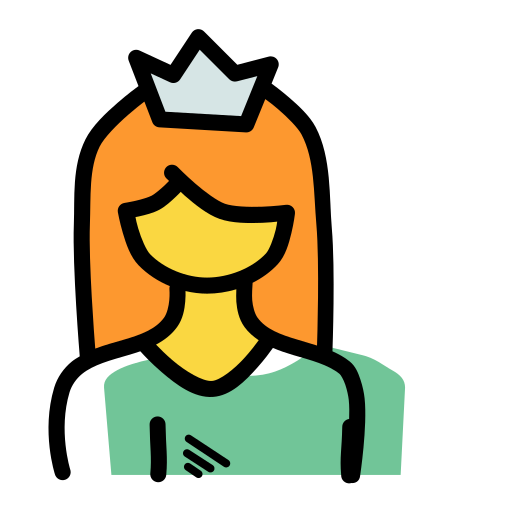 Princess Generic color lineal-color icon