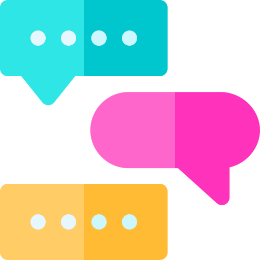 Chat Basic Rounded Flat icon