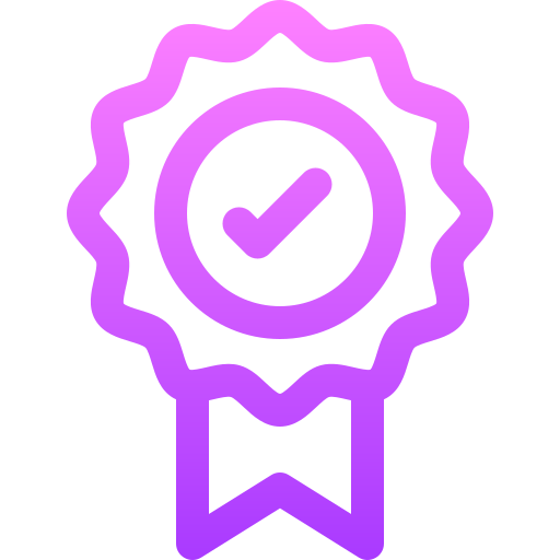 badge Basic Gradient Lineal color Icône