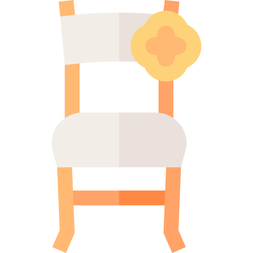 椅子 Basic Straight Flat icon