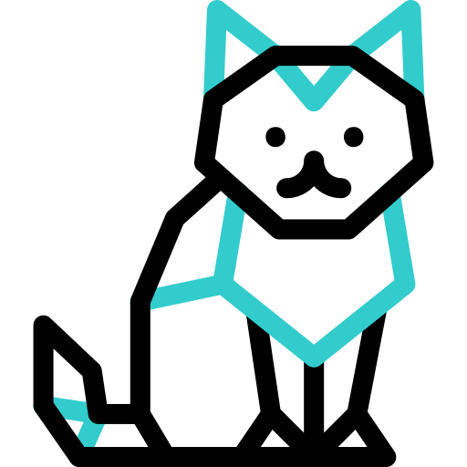gatto Basic Accent Outline icona