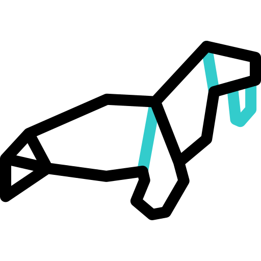 바다 코끼리 Basic Accent Outline icon