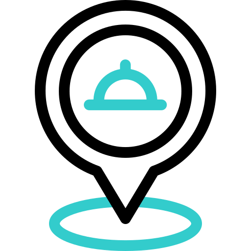 식당 Basic Accent Outline icon