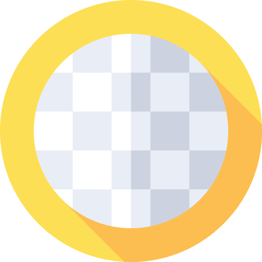 Disco ball Flat Circular Flat icon